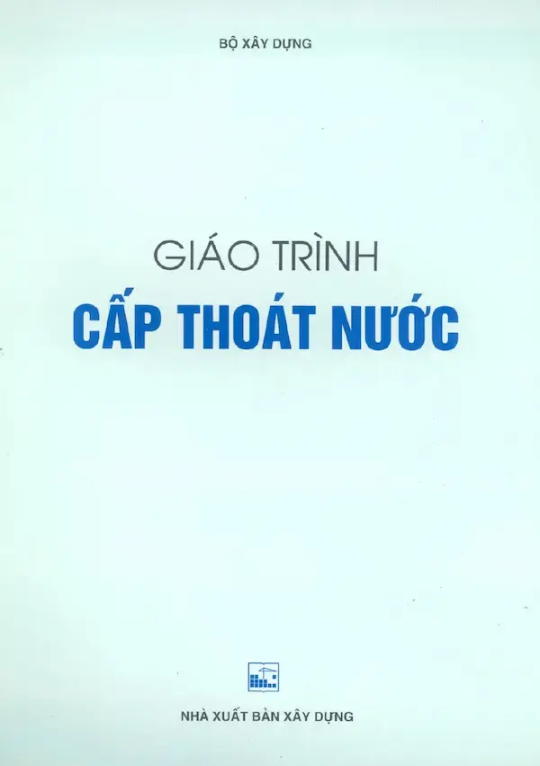 Giáo Trình Cấp Thoát Nước