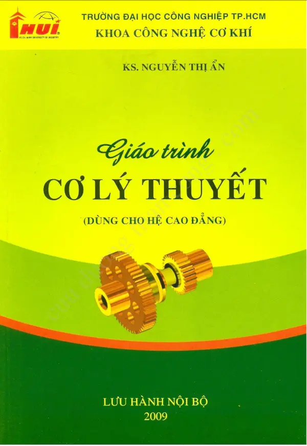 Giáo trình cơ lý thuyết