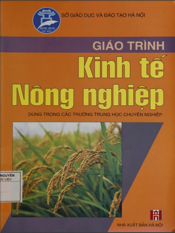 Giáo trình kinh tế nông nghiệp