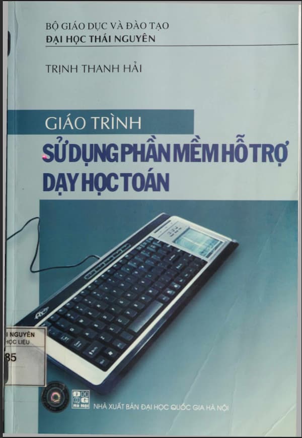 Giáo trình sử dụng phần mềm hỗ trợ dạy học Toán