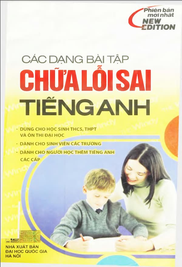 Các dạng bài tập chữa lỗi sai tiếng Anh