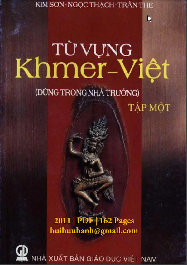 Từ vựng Khmer – Việt (tập 1)