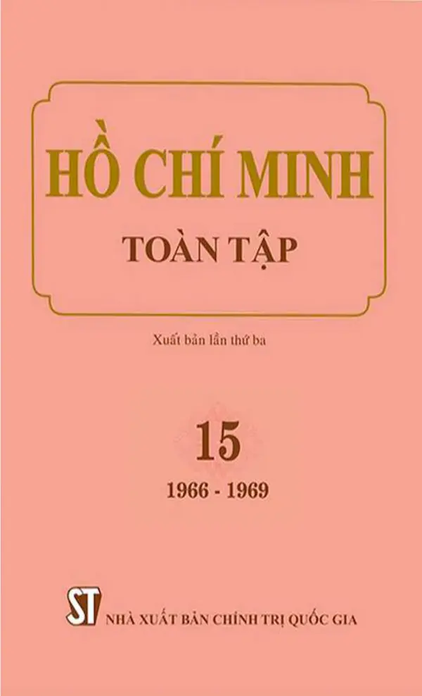 Hồ Chí Minh Toàn Tập – Tập 15