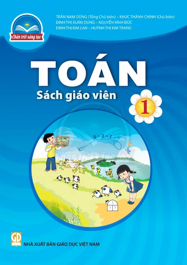 Sách Giáo Viên Toán 1 – Chân Trời Sáng Tạo