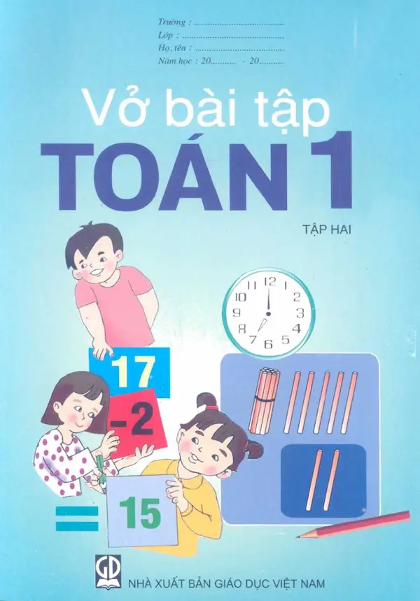 Vở Bài Tập Toán Lớp 1 Tập 2