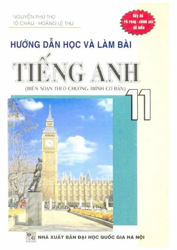 Hướng Dẫn Học và Làm Bài Tiếng Anh 11