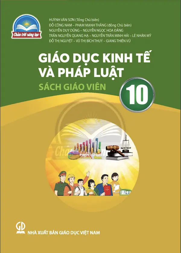 Sách Giáo Viên Giáo Dục Kinh Tế Và Pháp Luật 10 – Chân Trời Sáng Tạo