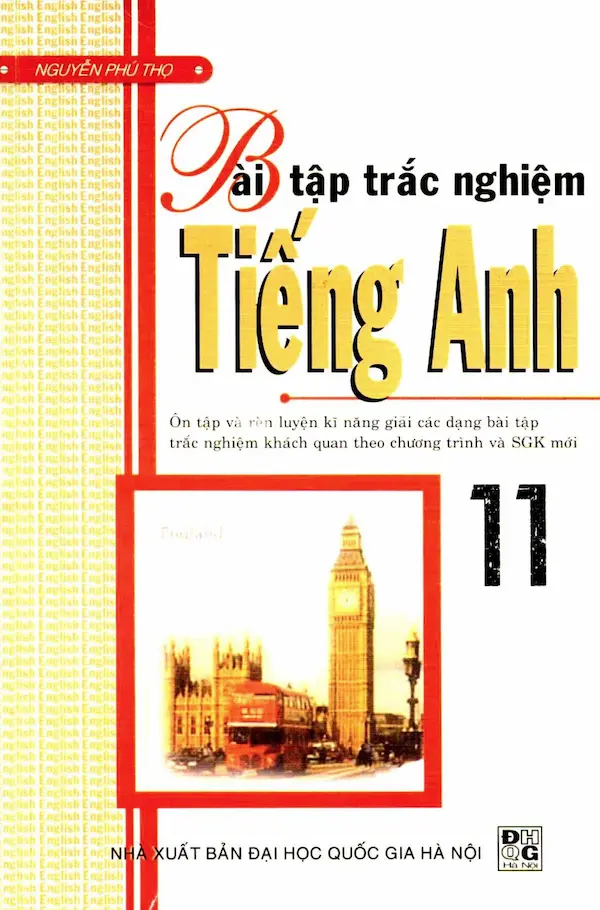 Bài Tập Trắc Nghiệm Tiếng Anh 11