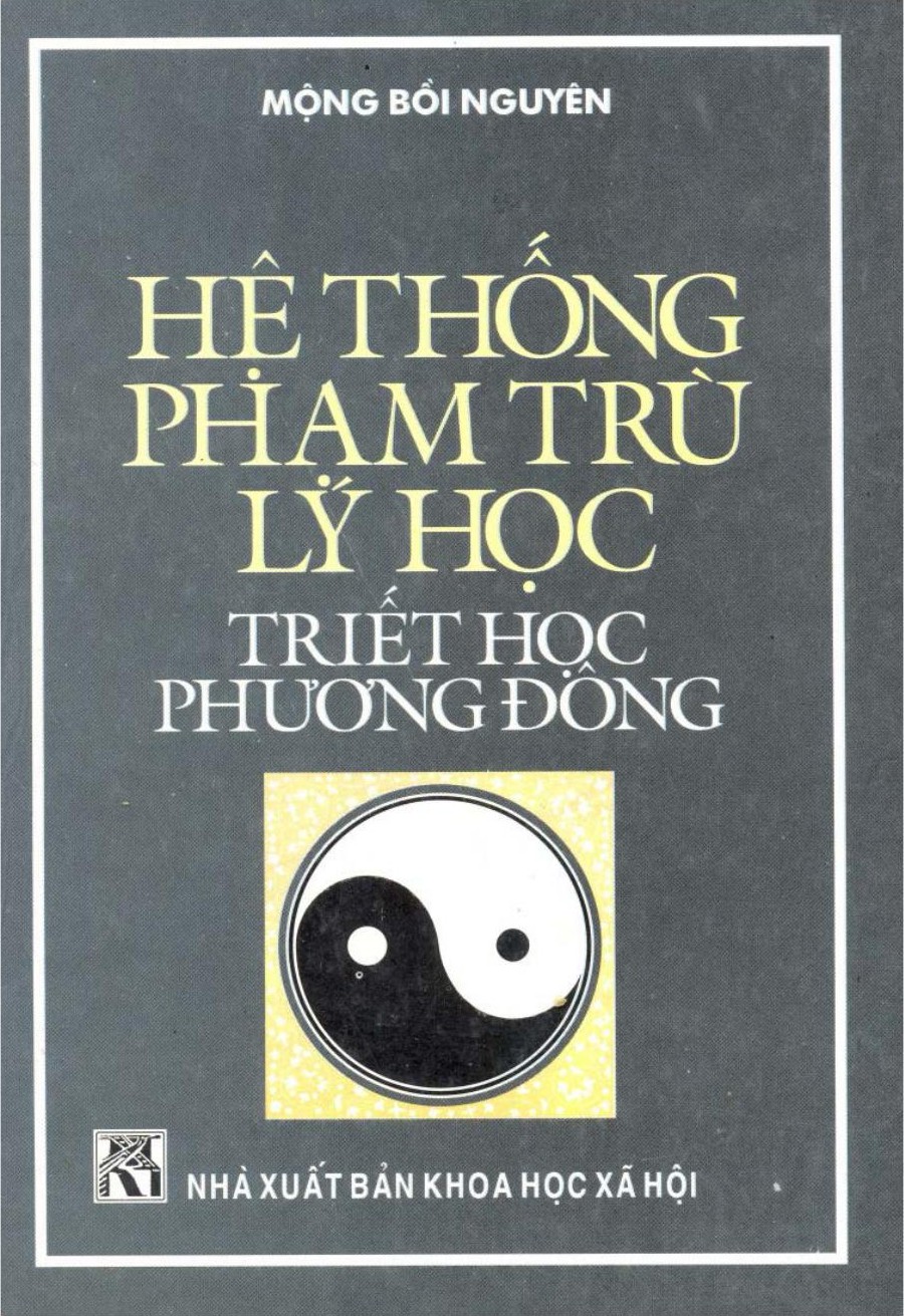 Hệ Thống Phạm Trù Lý Học Triết Học Phương Đông PDF EPUB