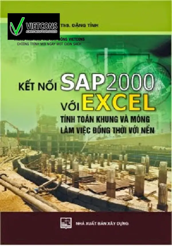 Kết nối Sap2000 với Excel tính toán khung và móng làm việc đồng thời với nền