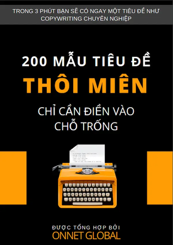 200 mẫu tiêu đề thôi miên – chỉ cần điền vào chỗ trống