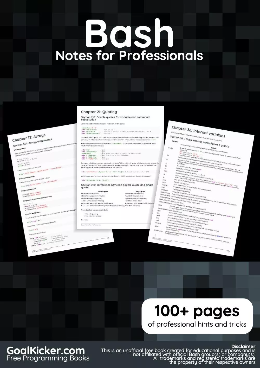 Bash Notes for Professionals