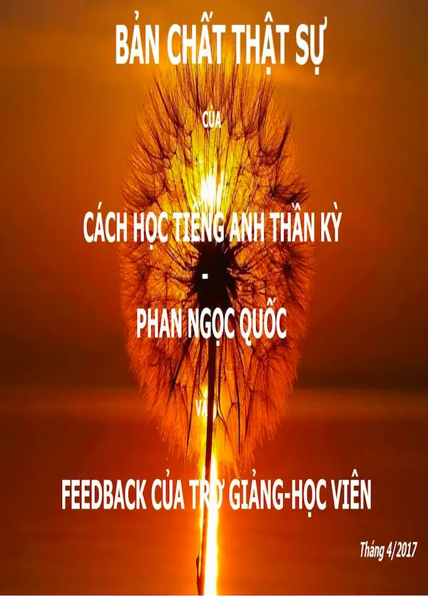 Bản chất thật sự của cách học tiếng anh thần kỳ