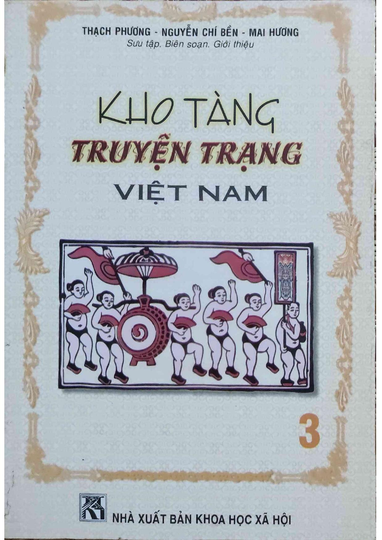 Kho Tàng Truyện Trạng Việt Nam Tập 3 PDF EPUB