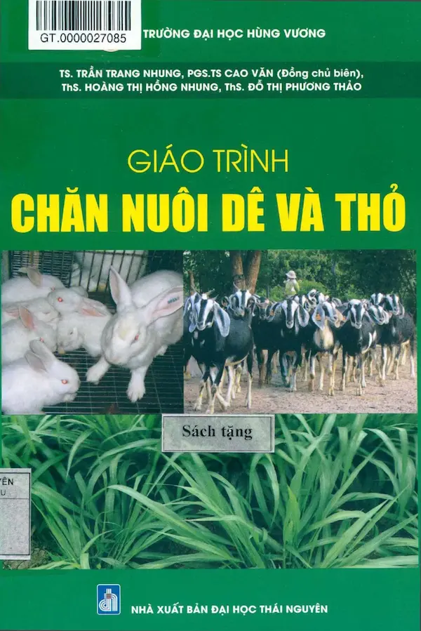 Giáo trình chăn nuôi dê và thỏ