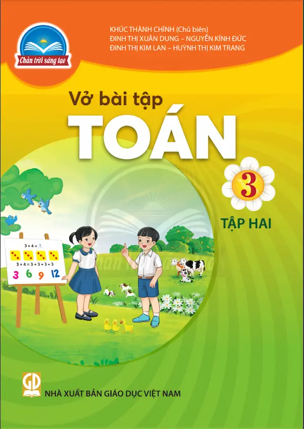 Vở Bài Tập Toán 3 Tập Hai – Chân Trời Sáng Tạo