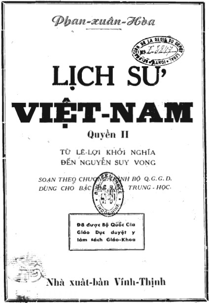 Lịch Sử Việt Nam 2: Từ Khởi Nghĩa Đến Nguyễn Suy Vong PDF EPUB