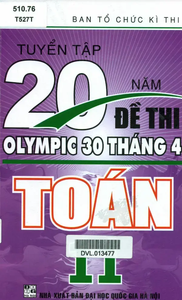 Tuyển Tập 20 Năm Đề Thi Olympic 30 Tháng 4 Toán 11