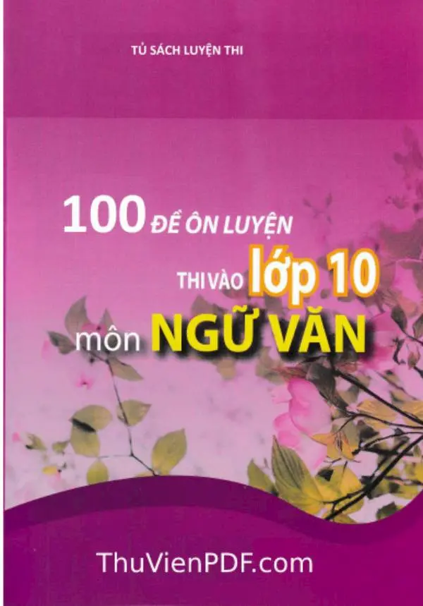 100 Đề Ôn Luyện Thi Vào Lớp 10 Môn Ngữ Văn