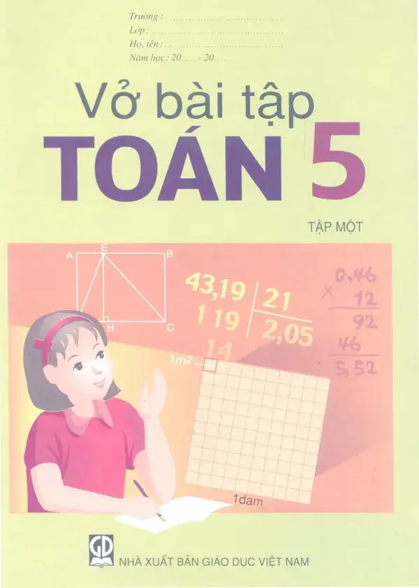 Vở Bài Tập Toán Lớp 5 Tập 1