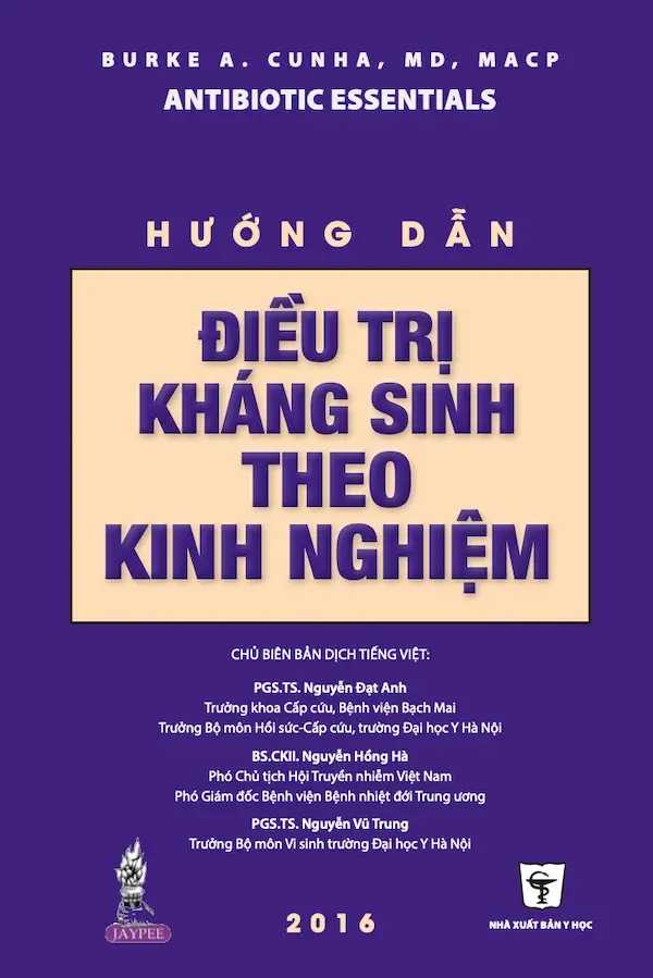 Hướng dẫn điều trị kháng sinh theo kinh nghiệm