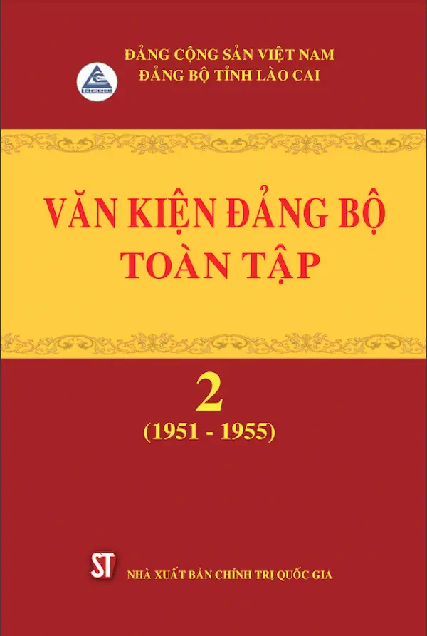 Văn Kiện Đảng Bộ Toàn Tập Tập 2 (1951 – 1955)