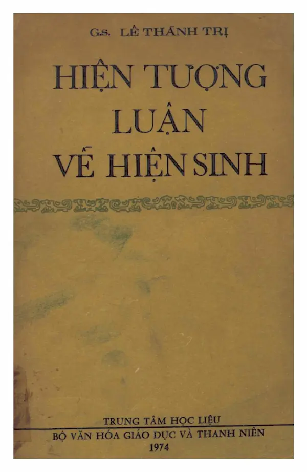 Hiện tượng luận về Hiện Sinh