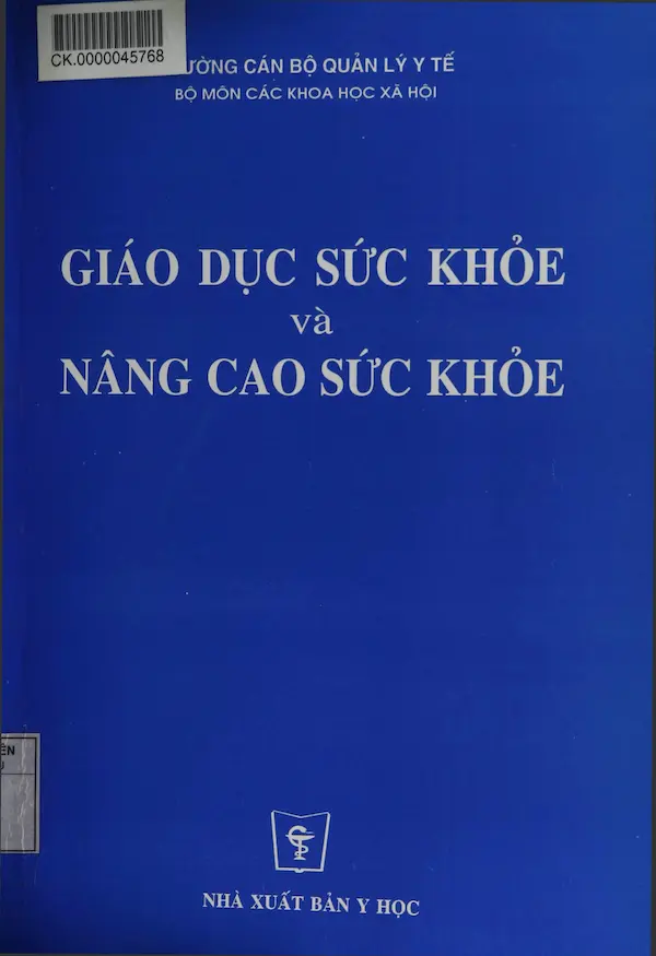 Giáo dục sức khoẻ và nâng cao sức khoẻ