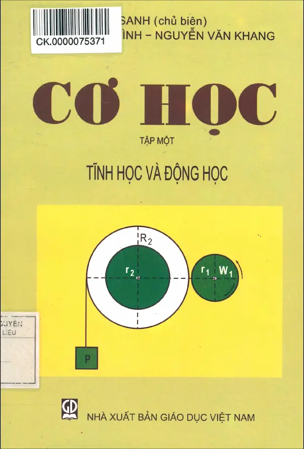 Cơ học – Tập 1: Tĩnh học và động học