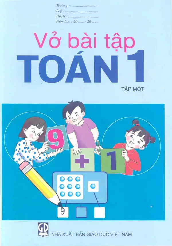 Vở Bài Tập Toán Lớp 1 Tập 1