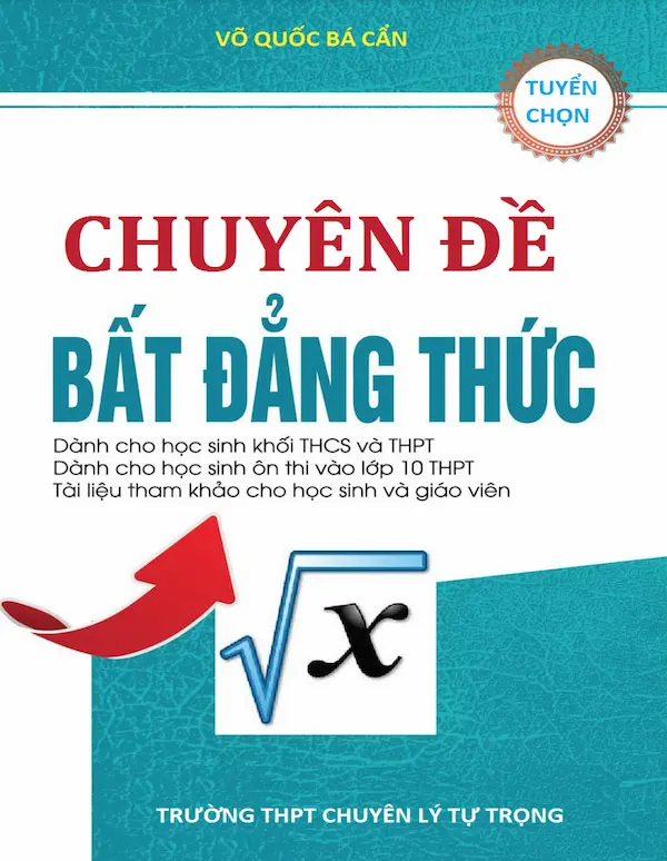 Tuyển Chọn Chuyên Đề Bất Đẳng Thức