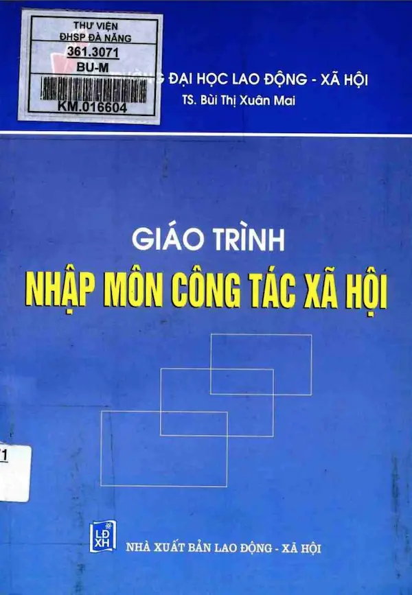 Giáo trình nhập môn công tác xã hội