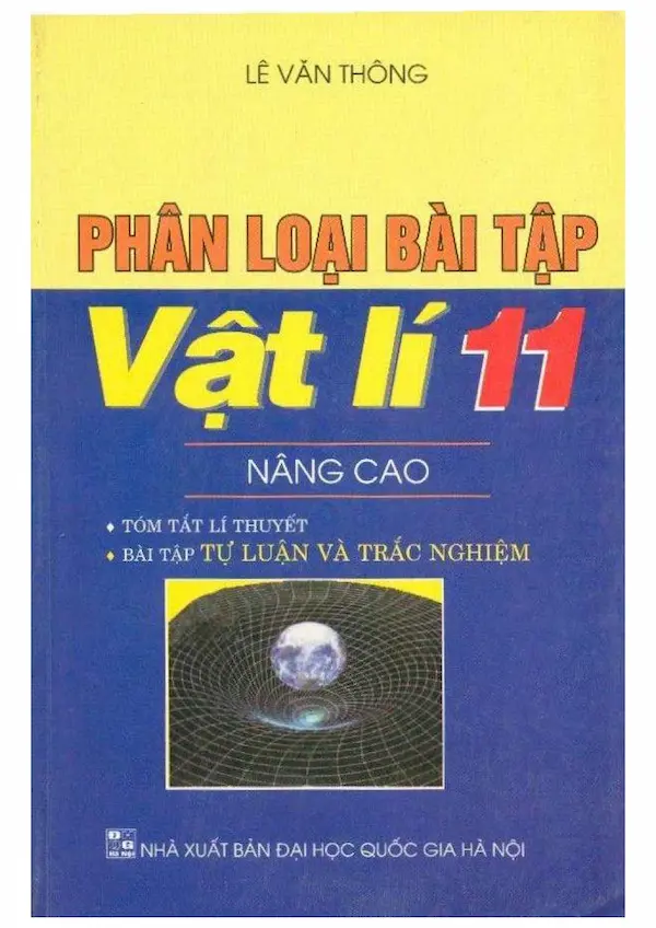 Phân Loại Bài Tập Vật Lí 11 Nâng Cao