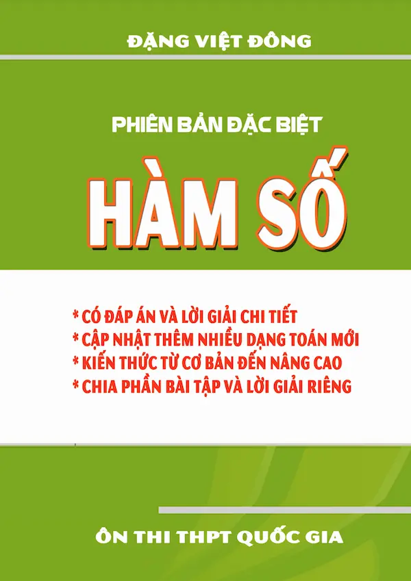 Phiên Bản Đặc Biệt – Hàm Số