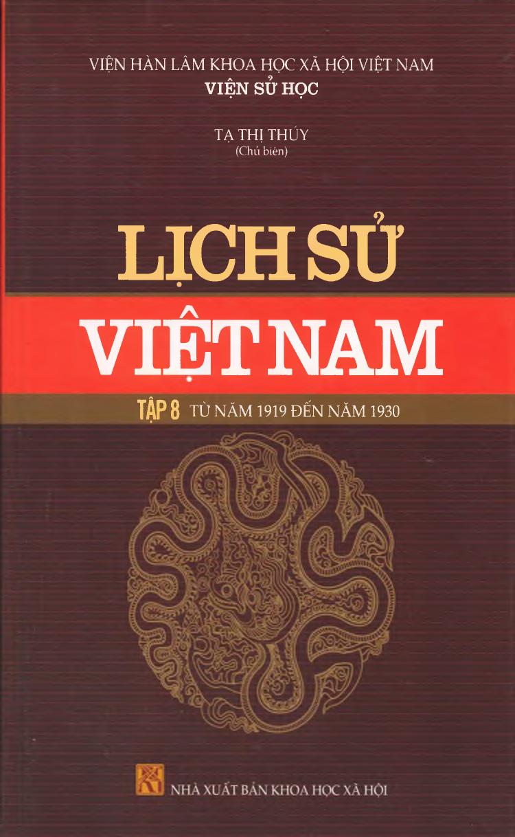 Lịch Sử Việt Nam 8: Từ Năm 1919 Đến Năm 1930 PDF EPUB