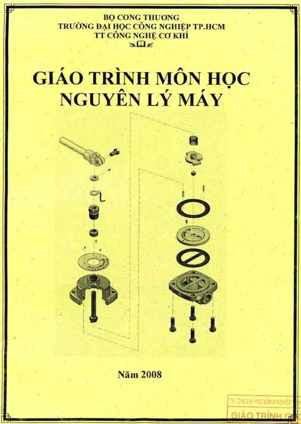 Giáo Trình Môn Học Nguyên Lý Máy