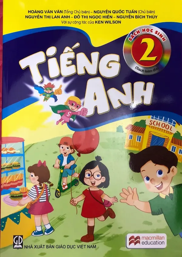 Sách học sinh tiếng anh 2