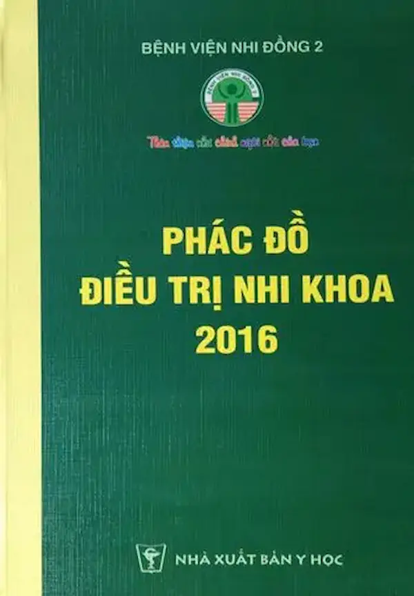 Phác Đồ Điều Trị Nhi Khoa 2016