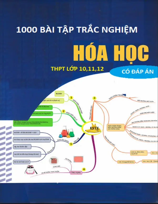 1000 Bài Tập Trắc Nghiệm Hóa Học Thpt Lớp 10,11,12 Có Đáp Án