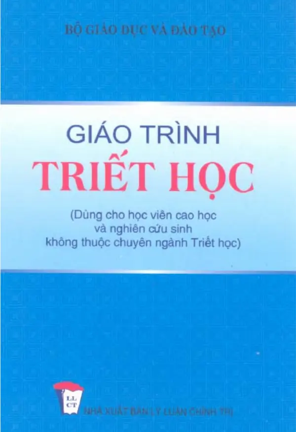 Giáo Trình Triết Học