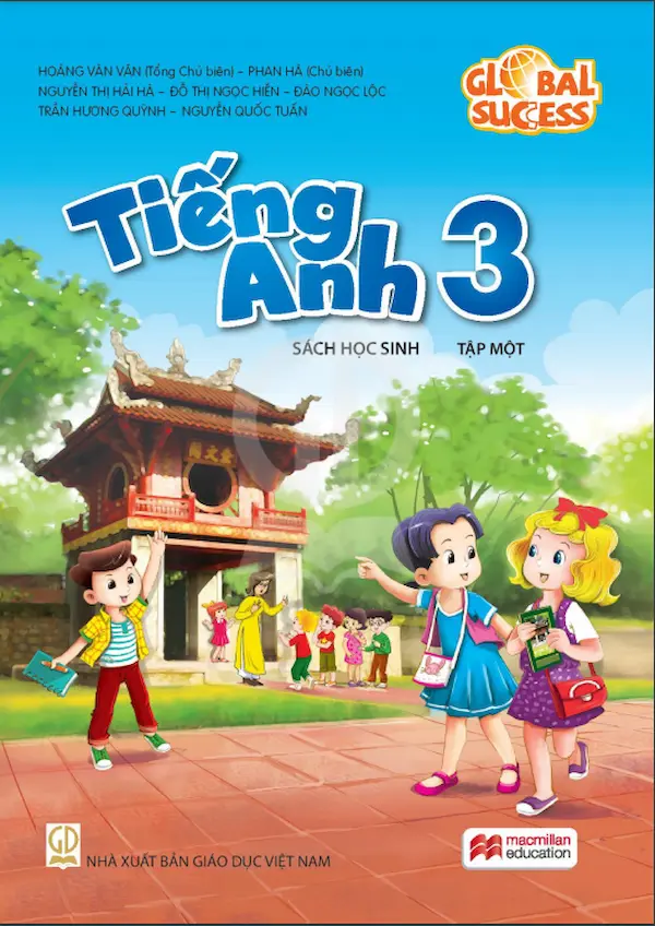 Tiếng Anh 3 Global Success – Sách Học Sinh Tập Một