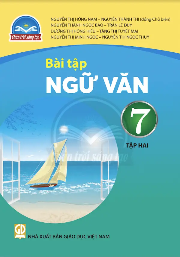 Bài Tập Ngữ Văn 7 Tập Hai – Chân Trời Sáng Tạo