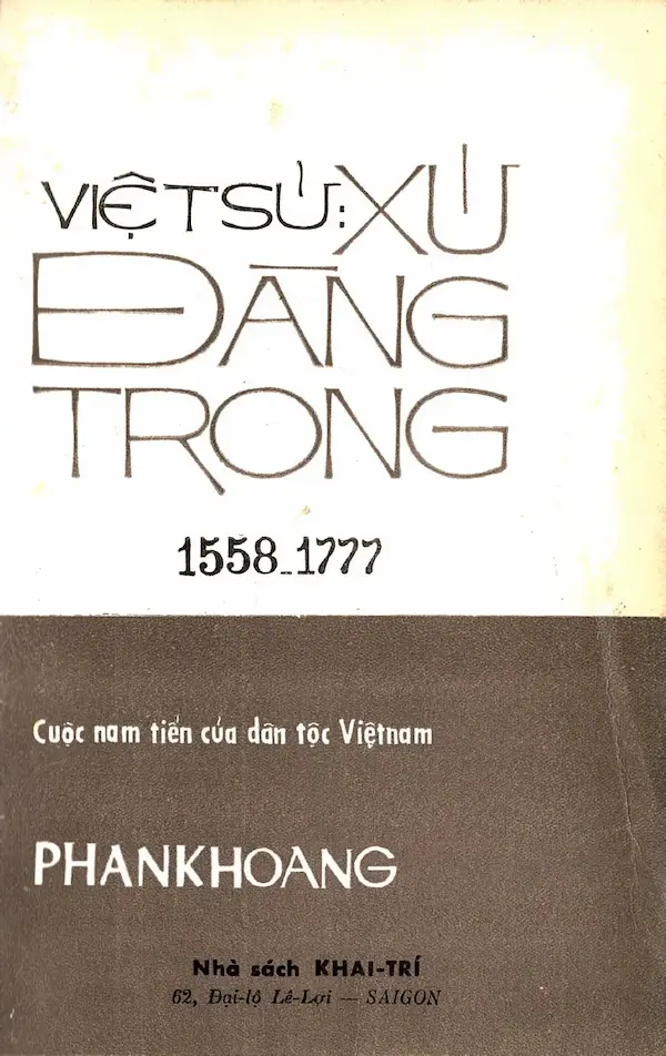 Việt sử : Xứ Đằng trong 1558 – 1777