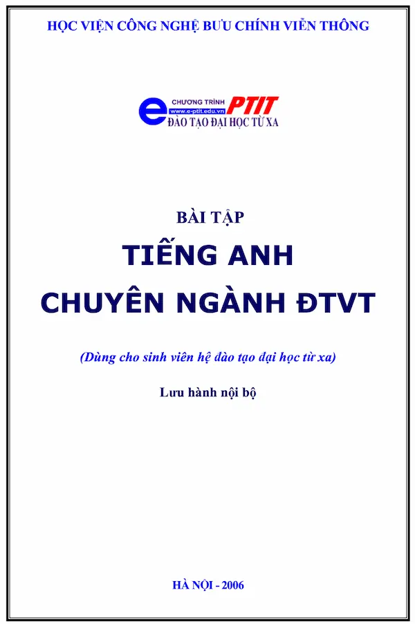 Bài Tập Tiếng Anh Chuyên Ngành Điện Từ Viễn Thông