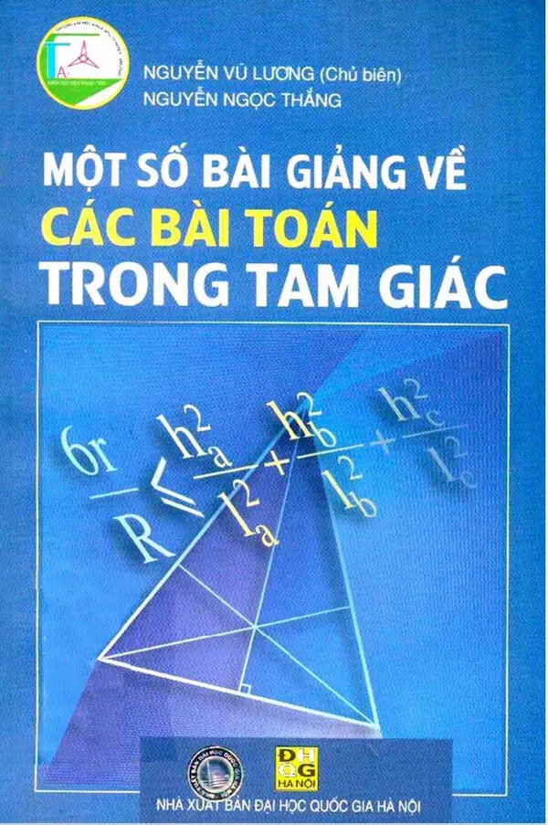 Một số bài giảng về các bài toán trong tam giác