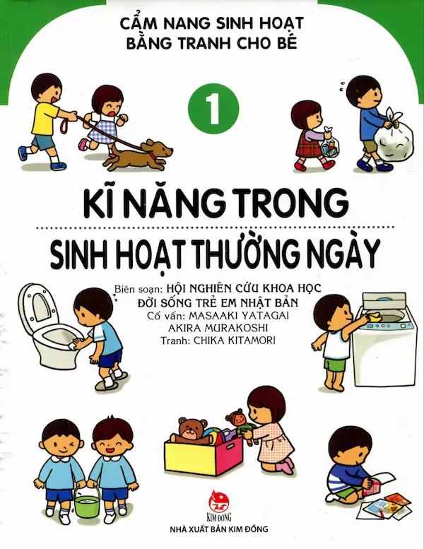 Cẩm Nang Sinh Hoạt Bằng Tranh Cho Bé 1: Kĩ Năng Trong Sinh Hoạt Thường Ngày